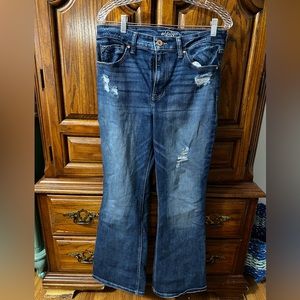 Edgely distressed jeans size 14 short